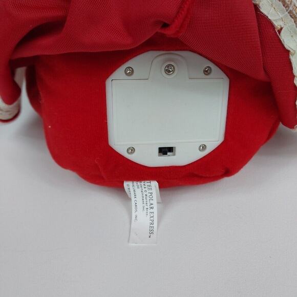 Hallmark The Polar Express 18" Talking Plush Santa With Silver Bell Works - Picture 3 of 4